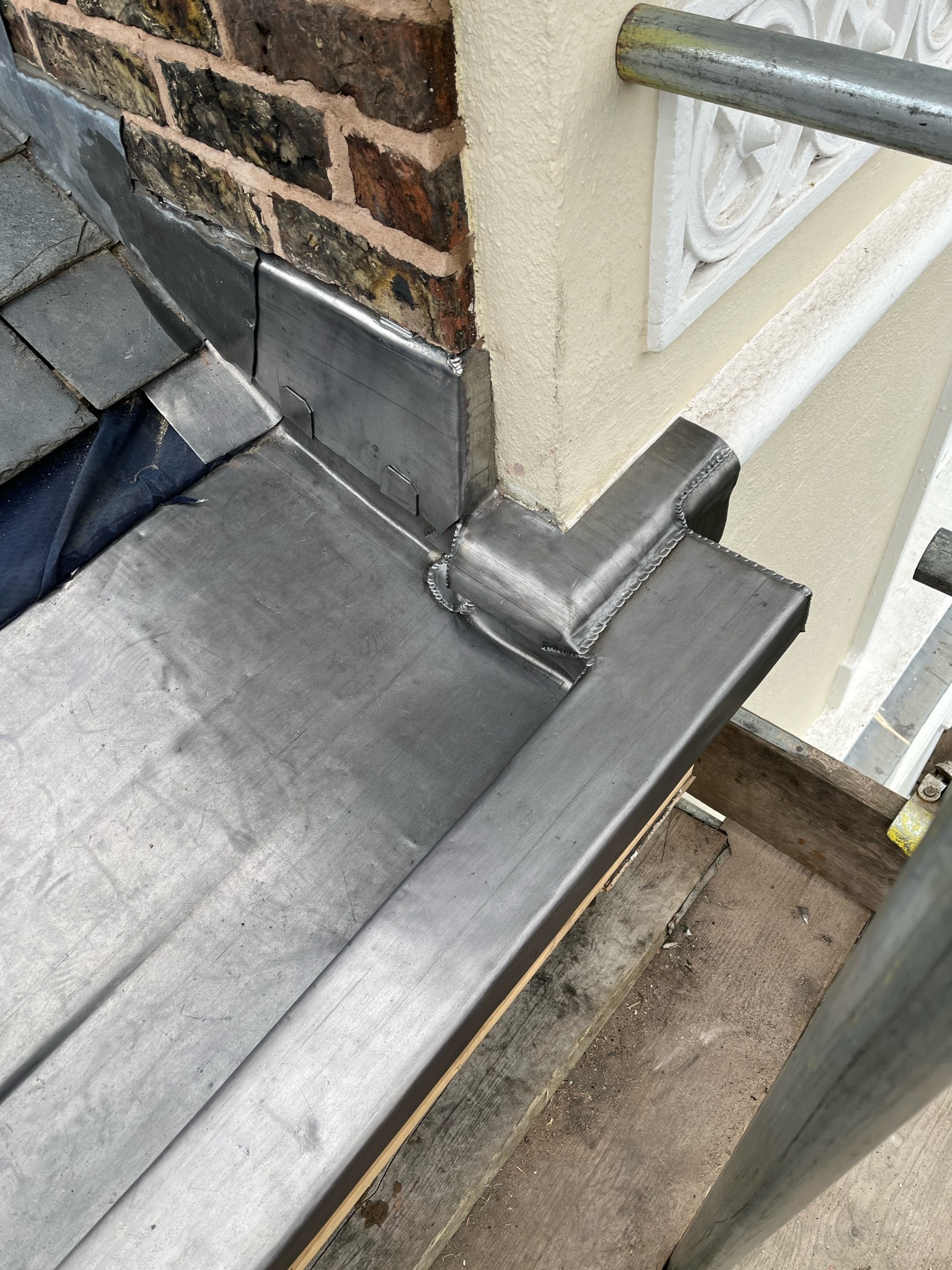 Lead Gutter Lining Lead Flashing Lead Roofing The Lead Lads