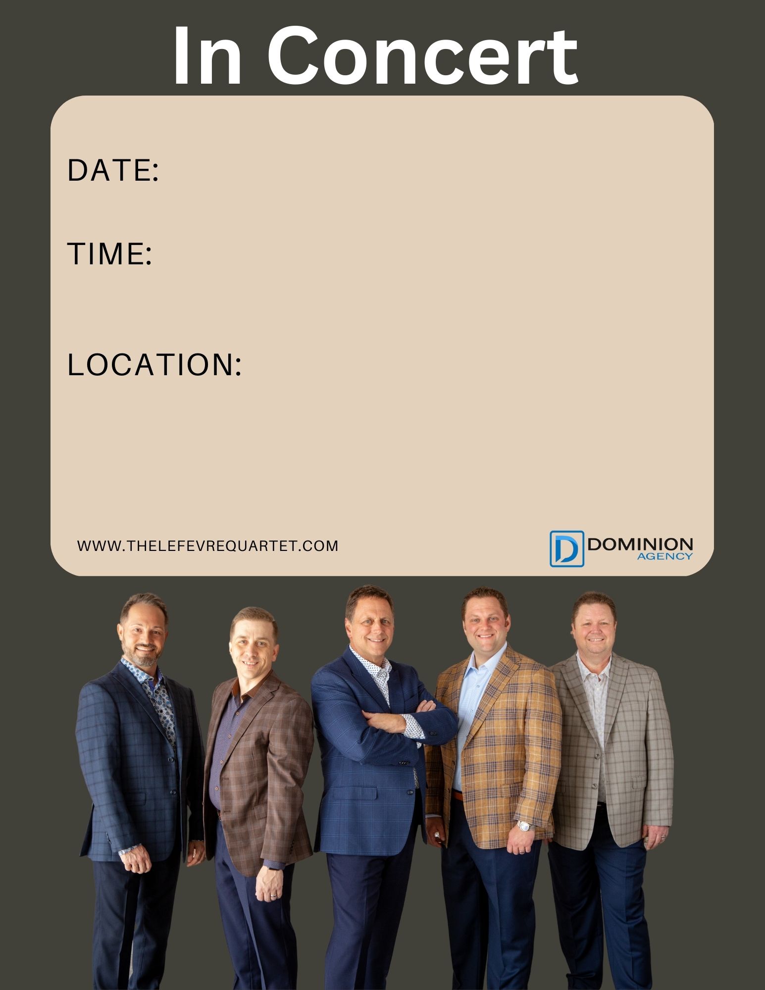 The LeFevre Quartet PRESS KIT