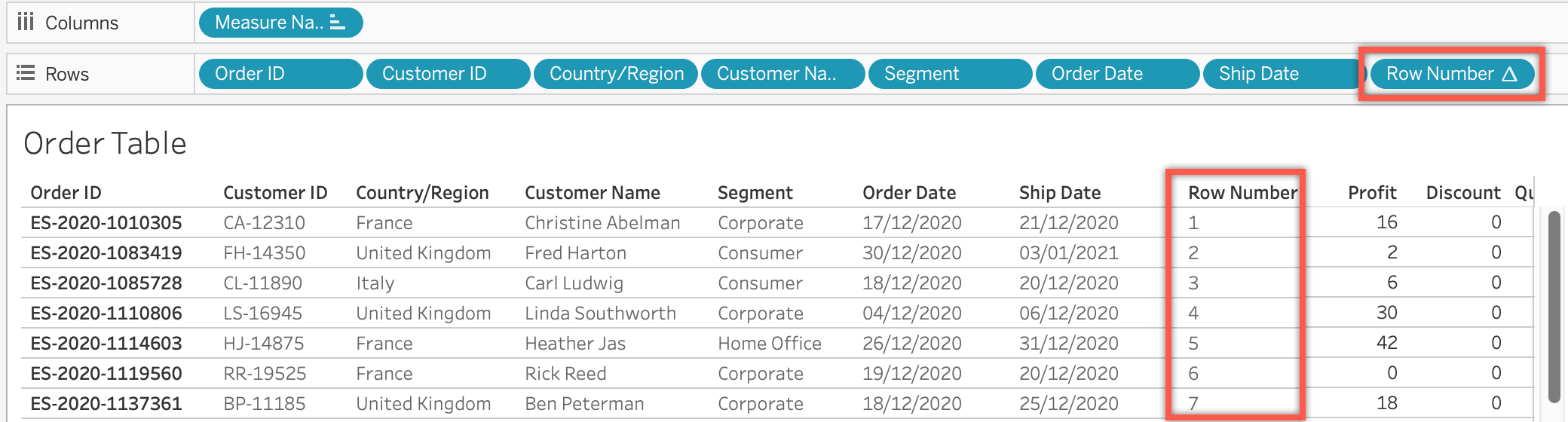 How to highlight an entire row in a Tableau table The Left Join