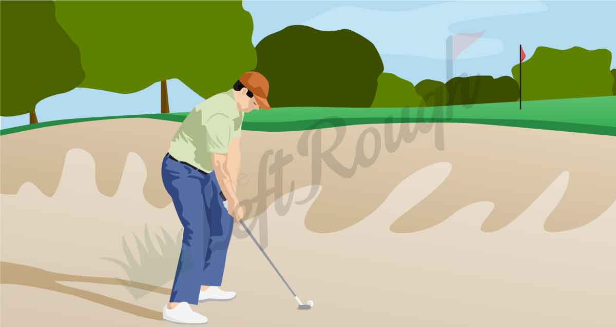 The Hardest Shot in Golf How to Hit a Long Bunker Shot The Left Rough