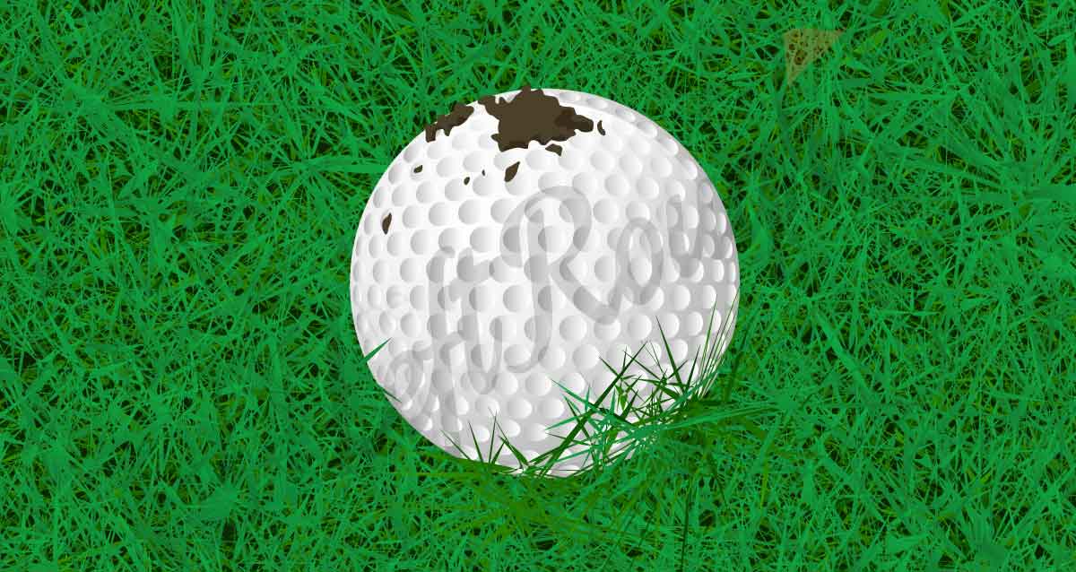 The Mud Ball in Golf What it is and How to Play The Left Rough