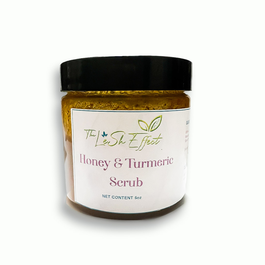 Turmeric and Honey Sugar Scrub 5 oz Best Skincare Products for Women