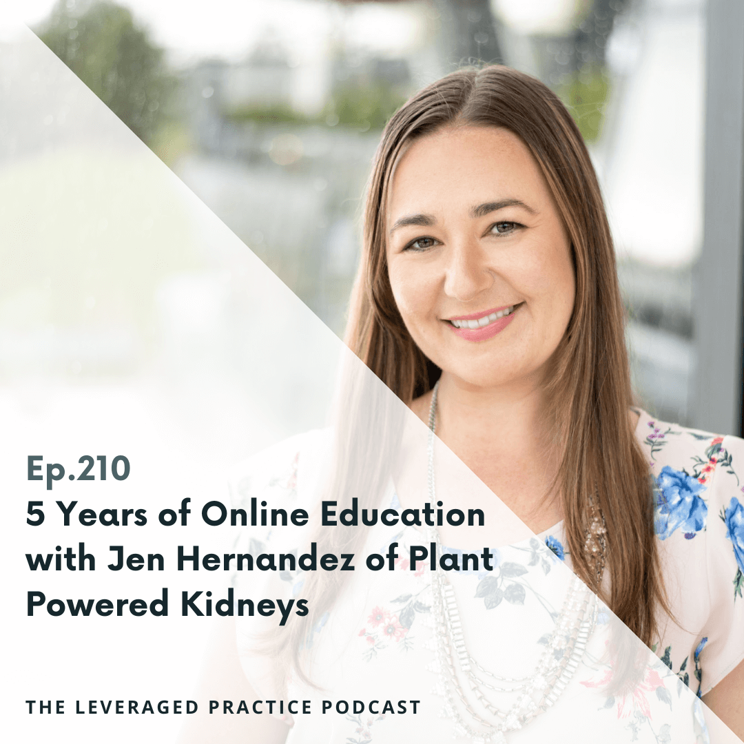 Ep. 210 5 Years of Online Education with Jen Hernandez of Plant Powered