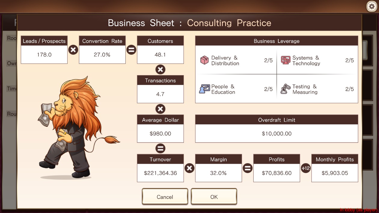 The Leverage Game 【English】 The Leverage Game