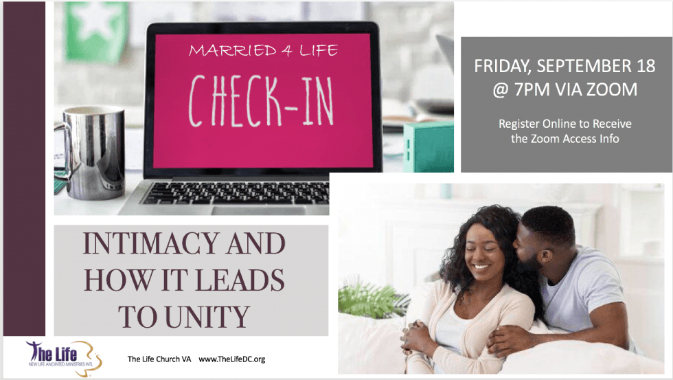 Married For Life Virtual Connection The Life Church VA