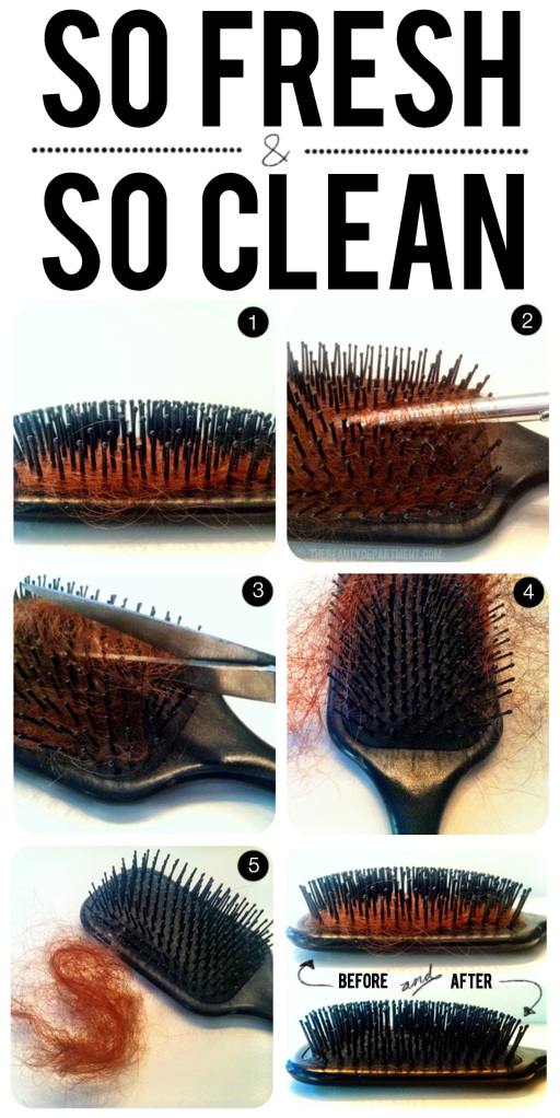 How to keep your hairbrush clean The life