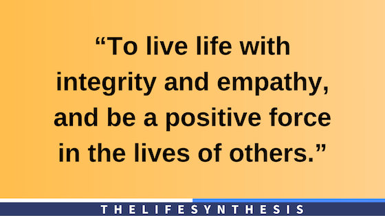 personal mission statement quotes 21 Personal Mission Statement Examples For Life Clarity | Thelifesynthesis