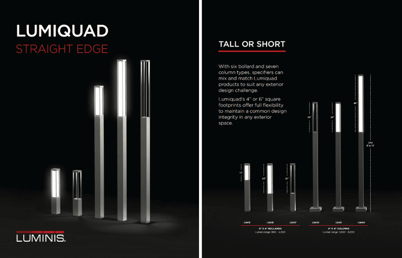 Exterior Lighting Spotlight LUMIQUAD by LUMINIS, an Acuity Brands