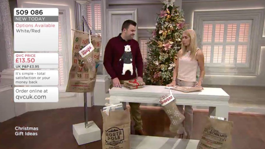 Lincoln Santa Sacks Entrepreneur Appears On Shopping Channel Qvc