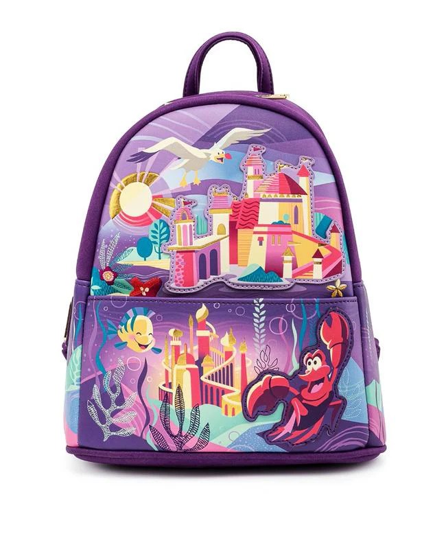 Loungefly Disney Ariel Castle Collection Mini Backpack The Line Jumper