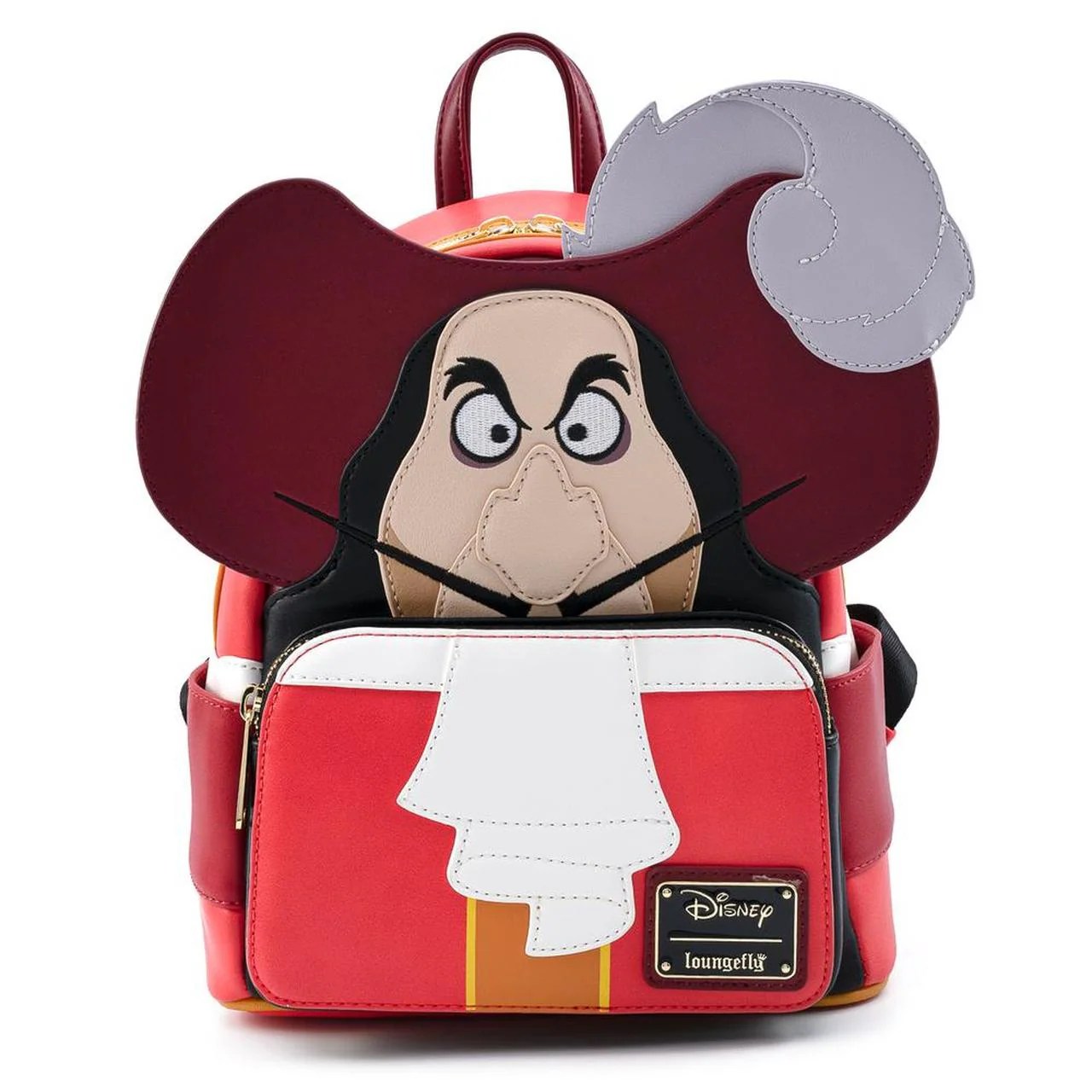 Loungefly Disney Captain Hook Cosplay Mini Backpack The Line Jumper