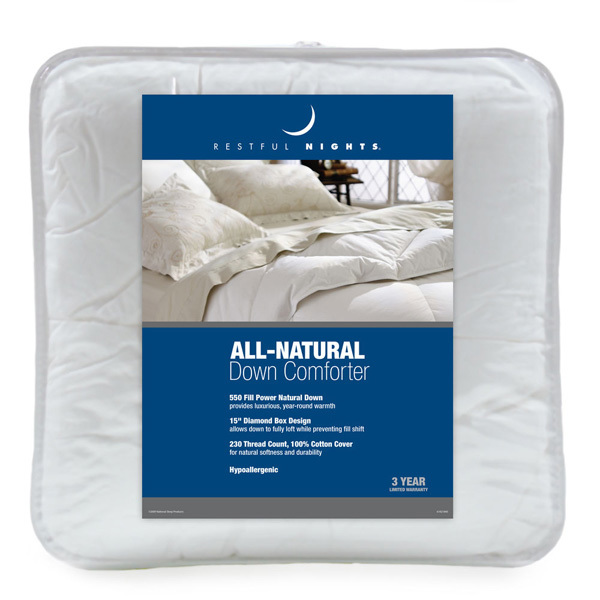 All Natural Down Comforter