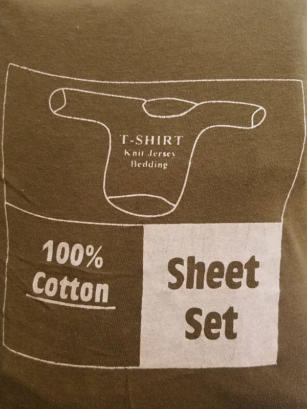TShirt Jersey Sheet Sets