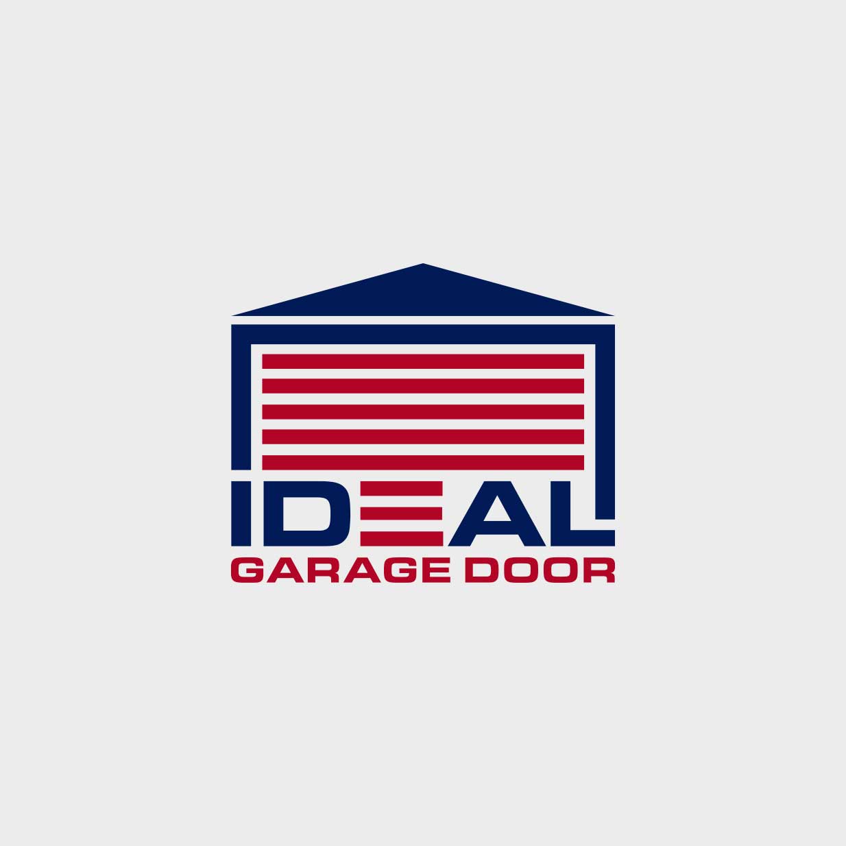 Garage door logo design The Lion Studios