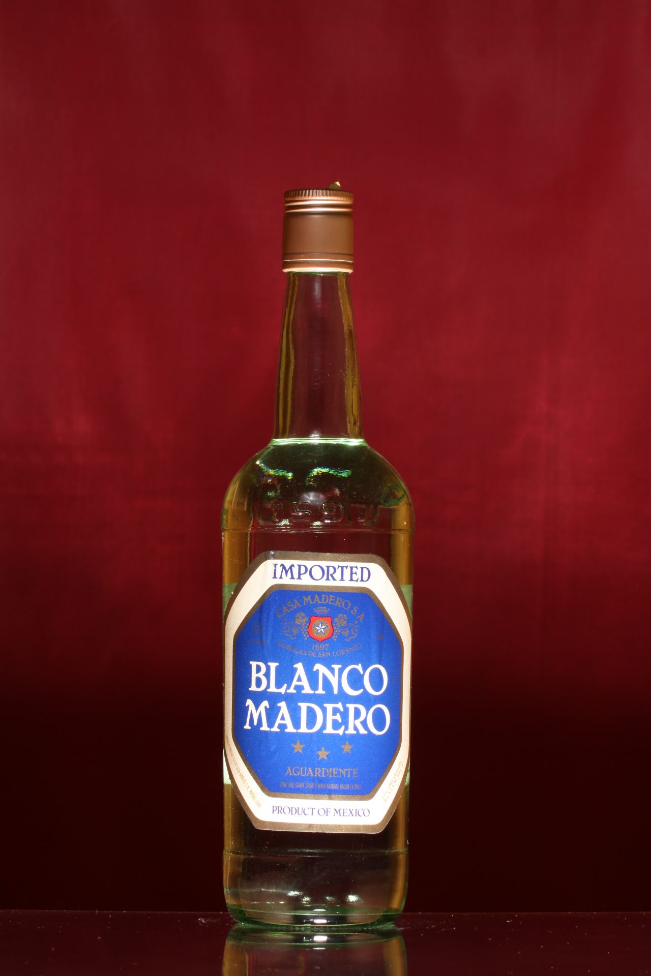 AGUARDIENTE BLANCO MADERO The Liquor Collection