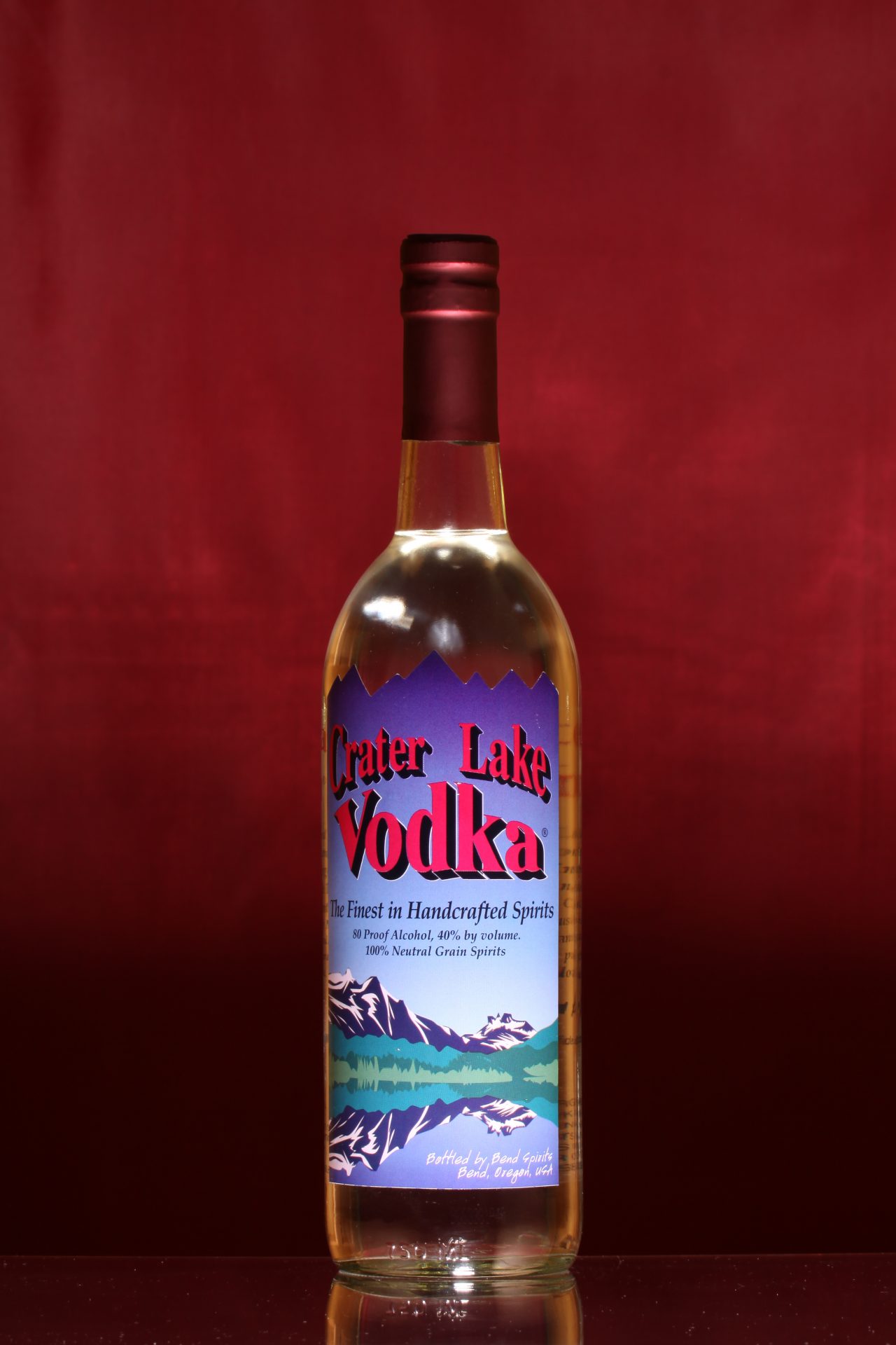 CRATER LAKE VODKA The Liquor Collection