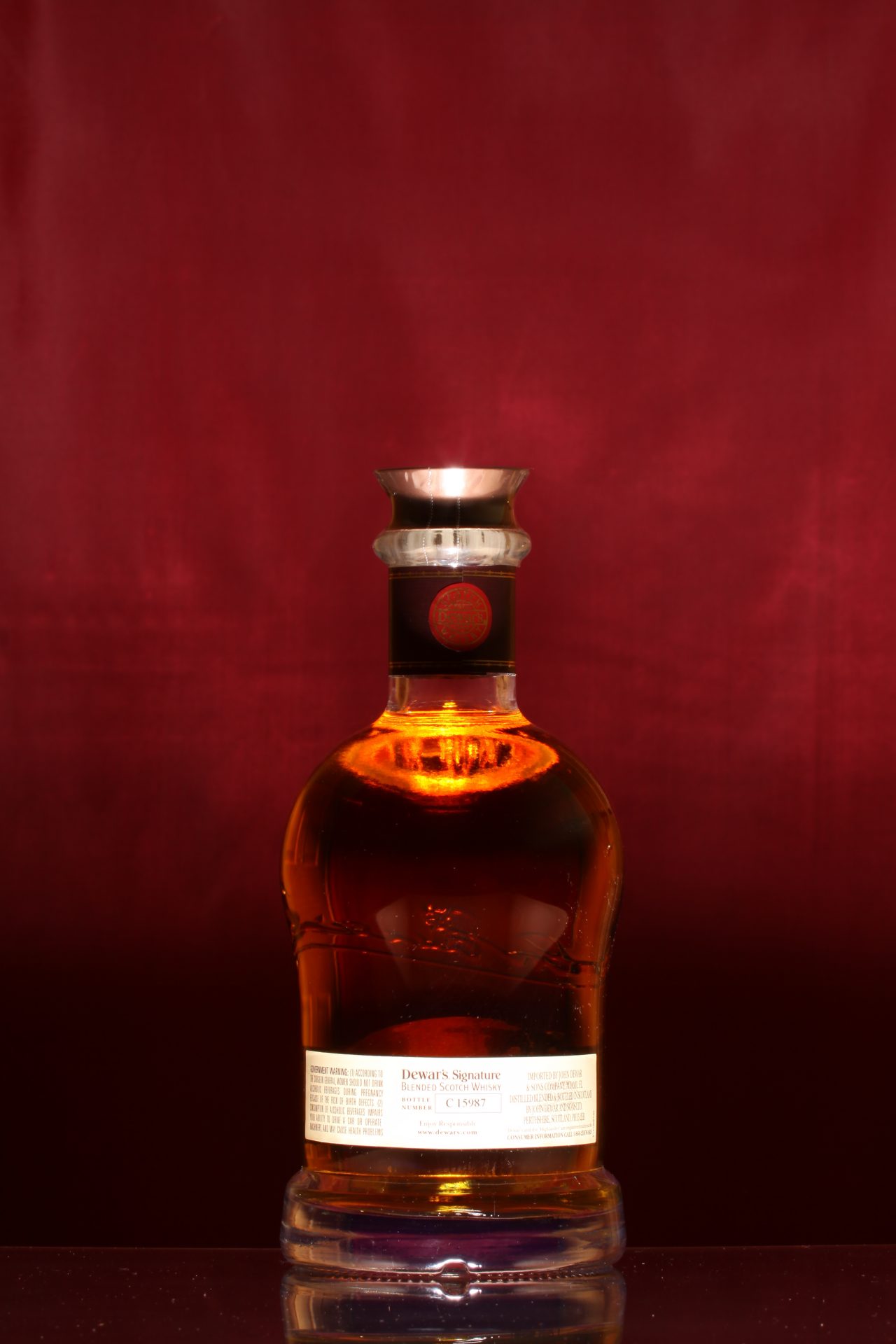 DEWAR`S SIGNATURE The Liquor Collection