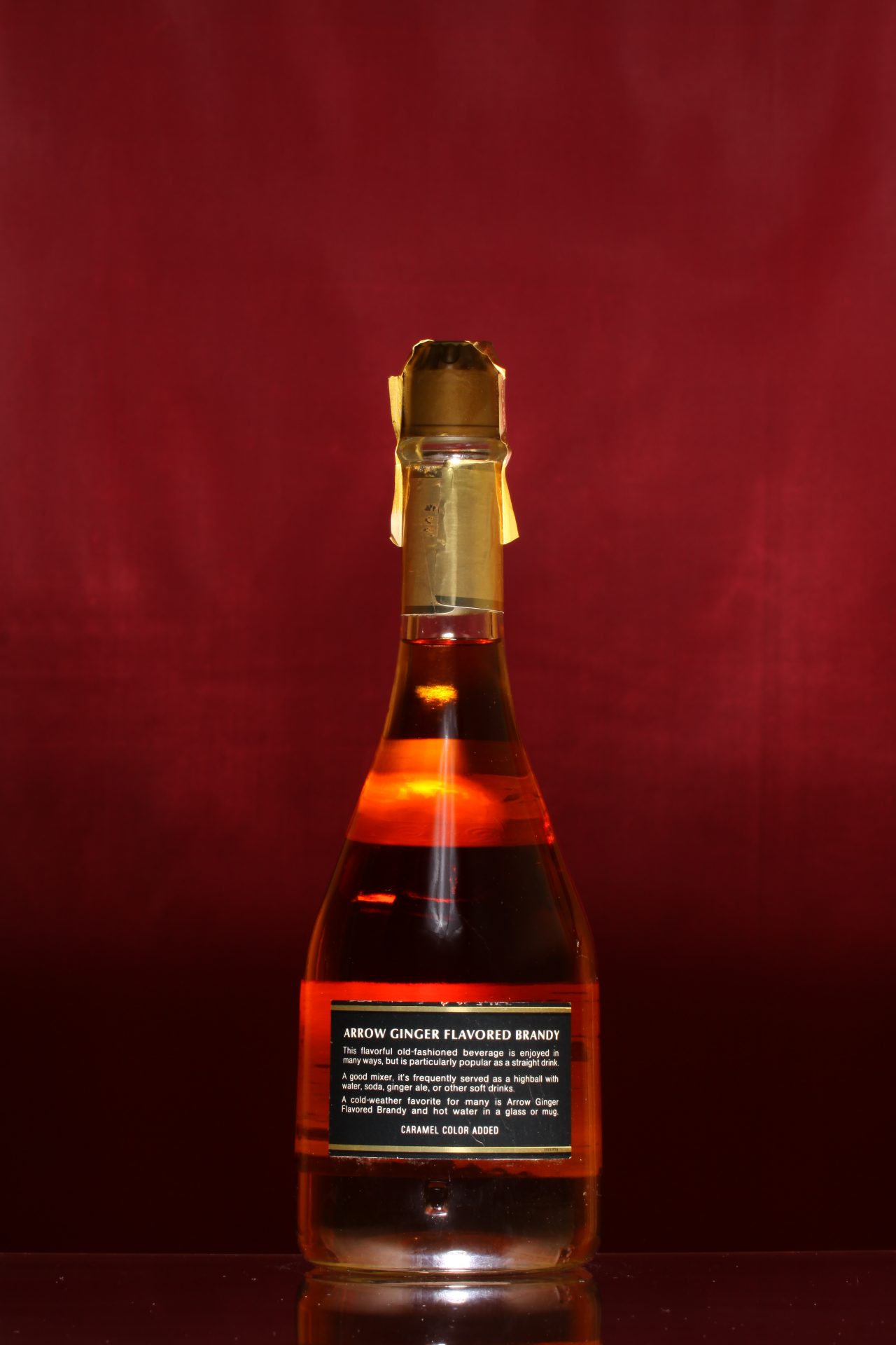 GINGER FLAVORED BRANDY ARROW The Liquor Collection