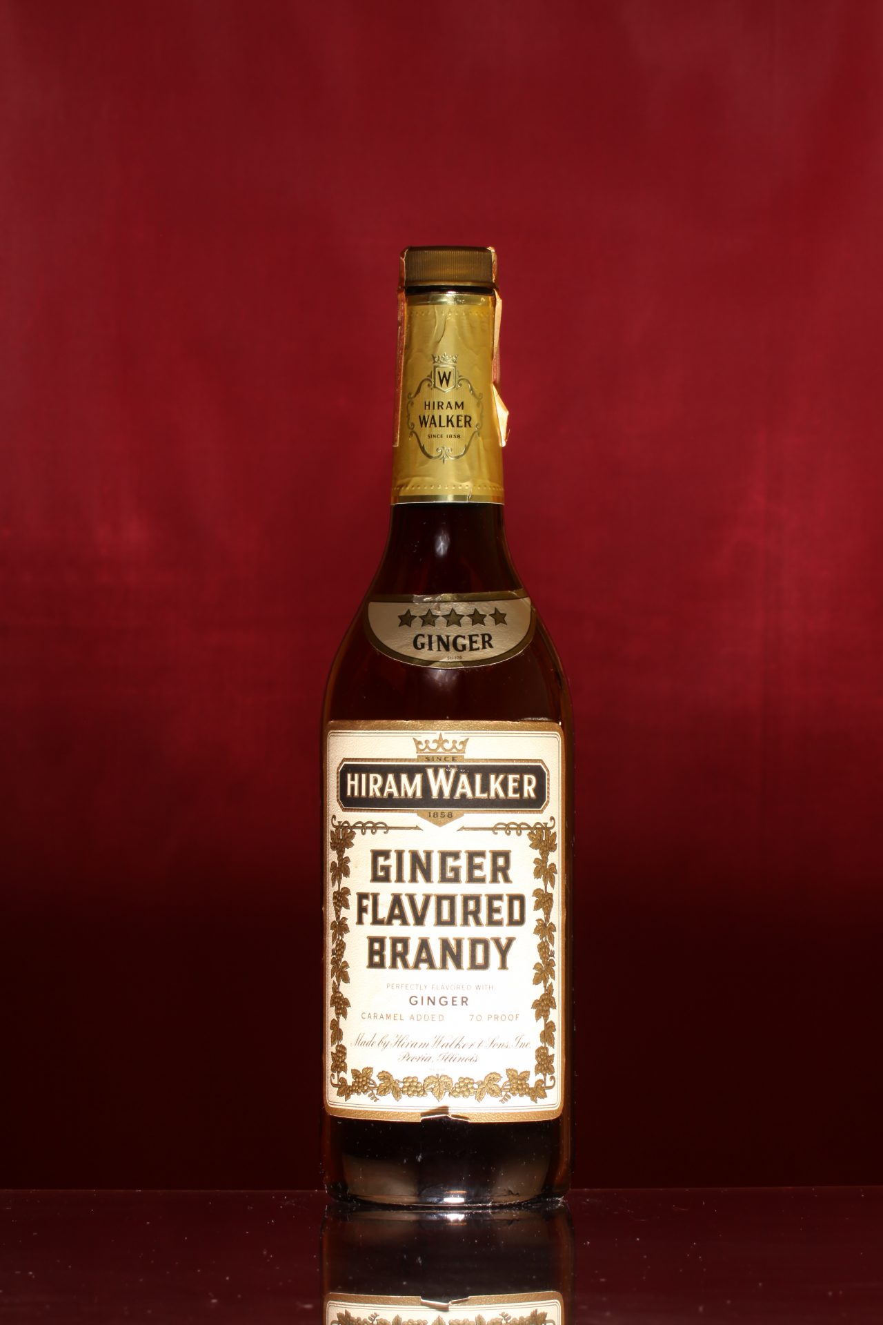 GINGER FLAVORED BRANDY WALKER The Liquor Collection