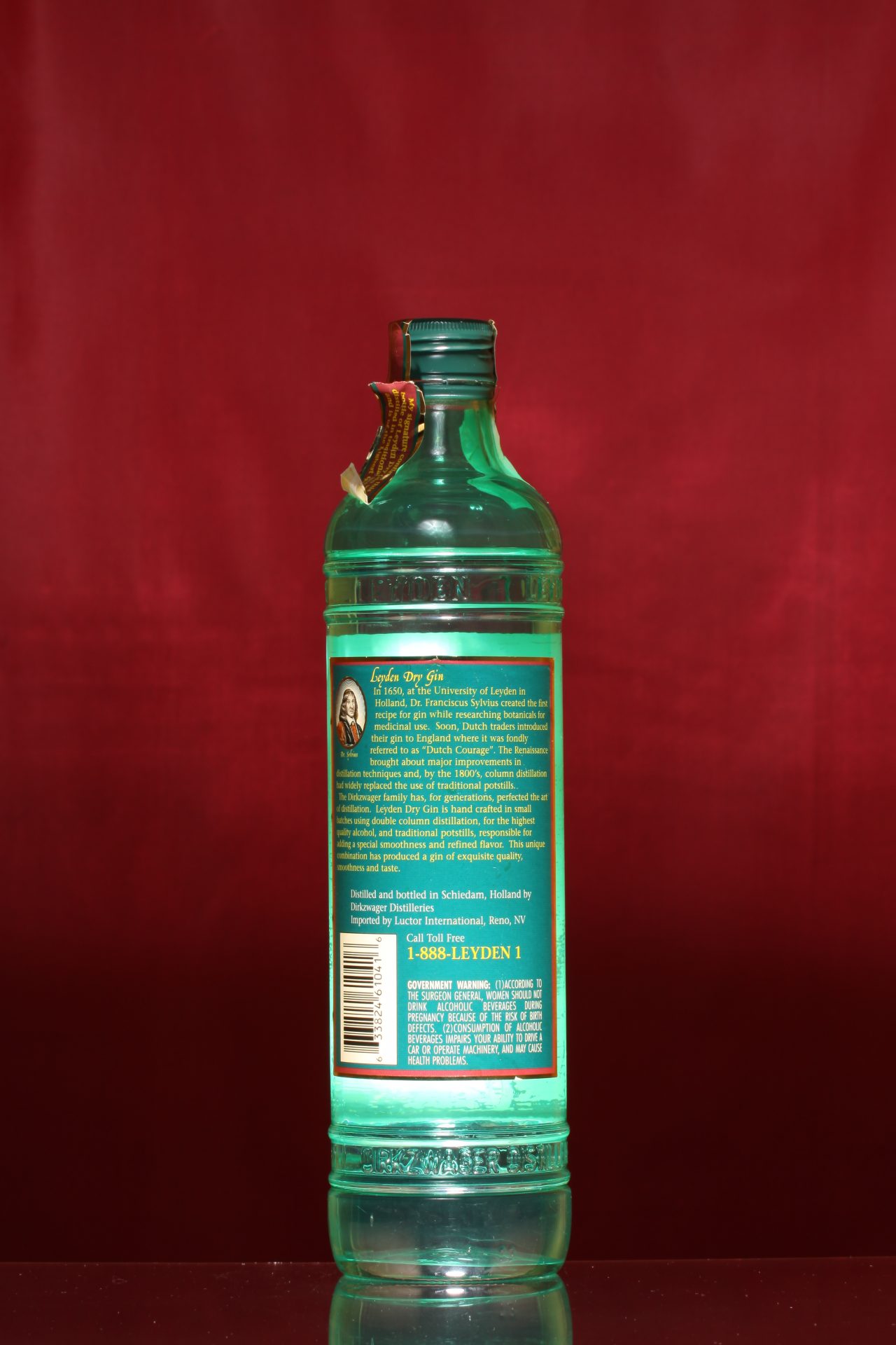 LEYDEN DRY GIN The Liquor Collection