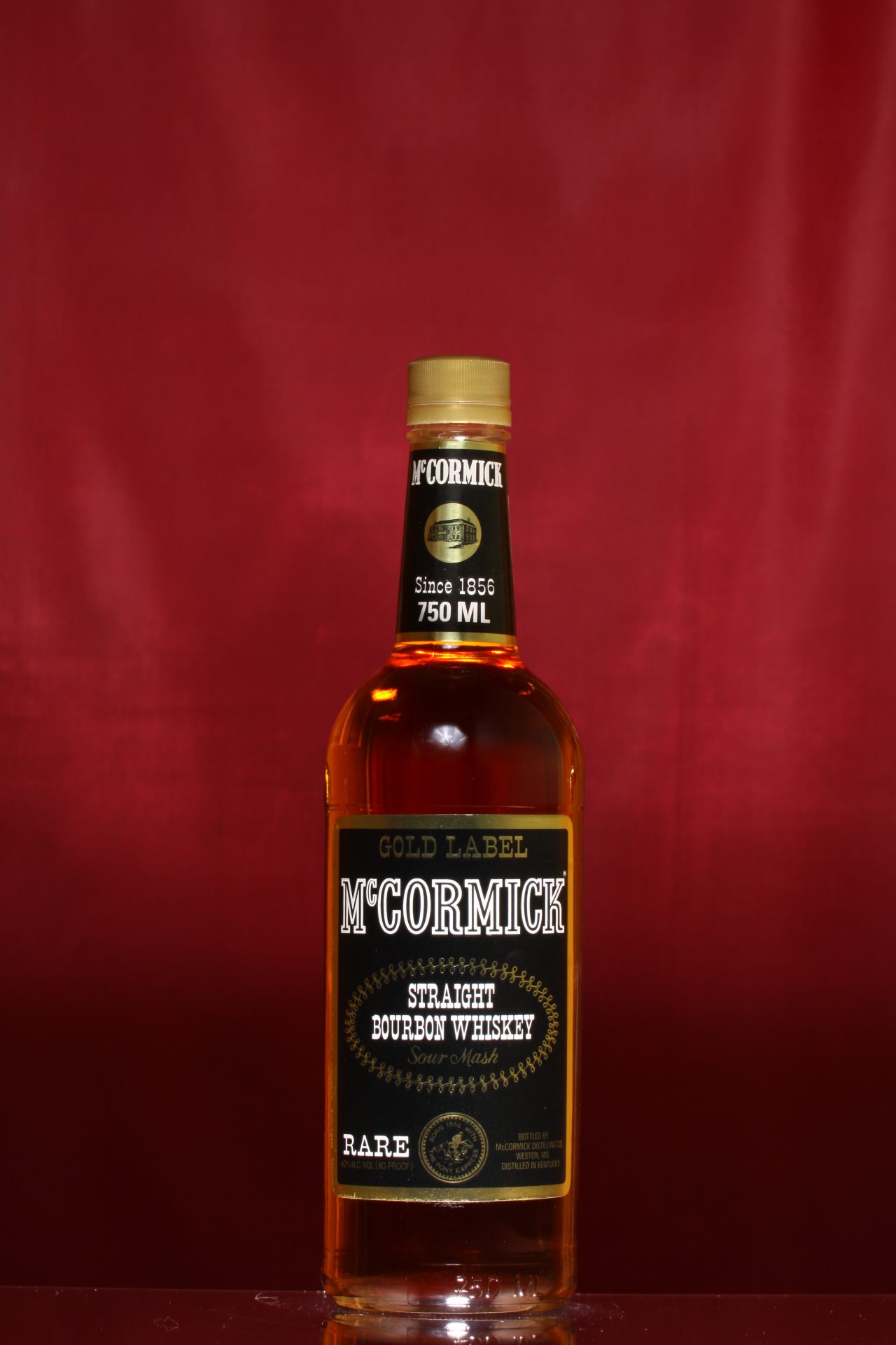 McCORMICK GOLD LABEL The Liquor Collection