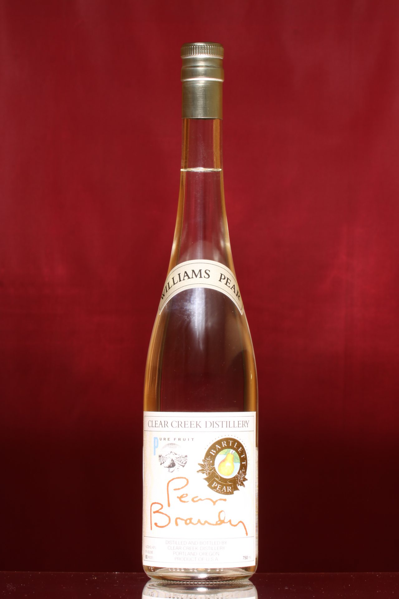 PEAR BRANDY The Liquor Collection