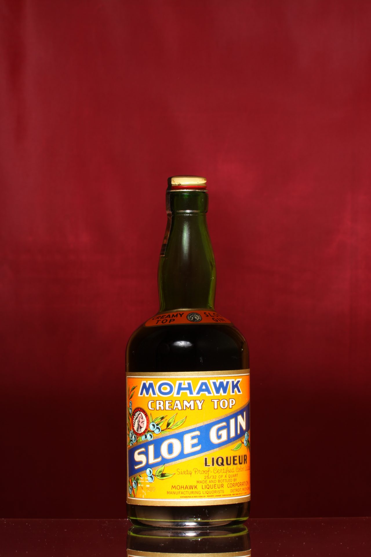 SLOE GIN MOHAWK The Liquor Collection