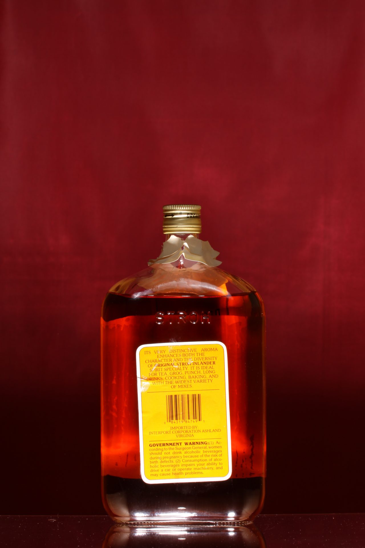 STROH ISLANDER RUM The Liquor Collection