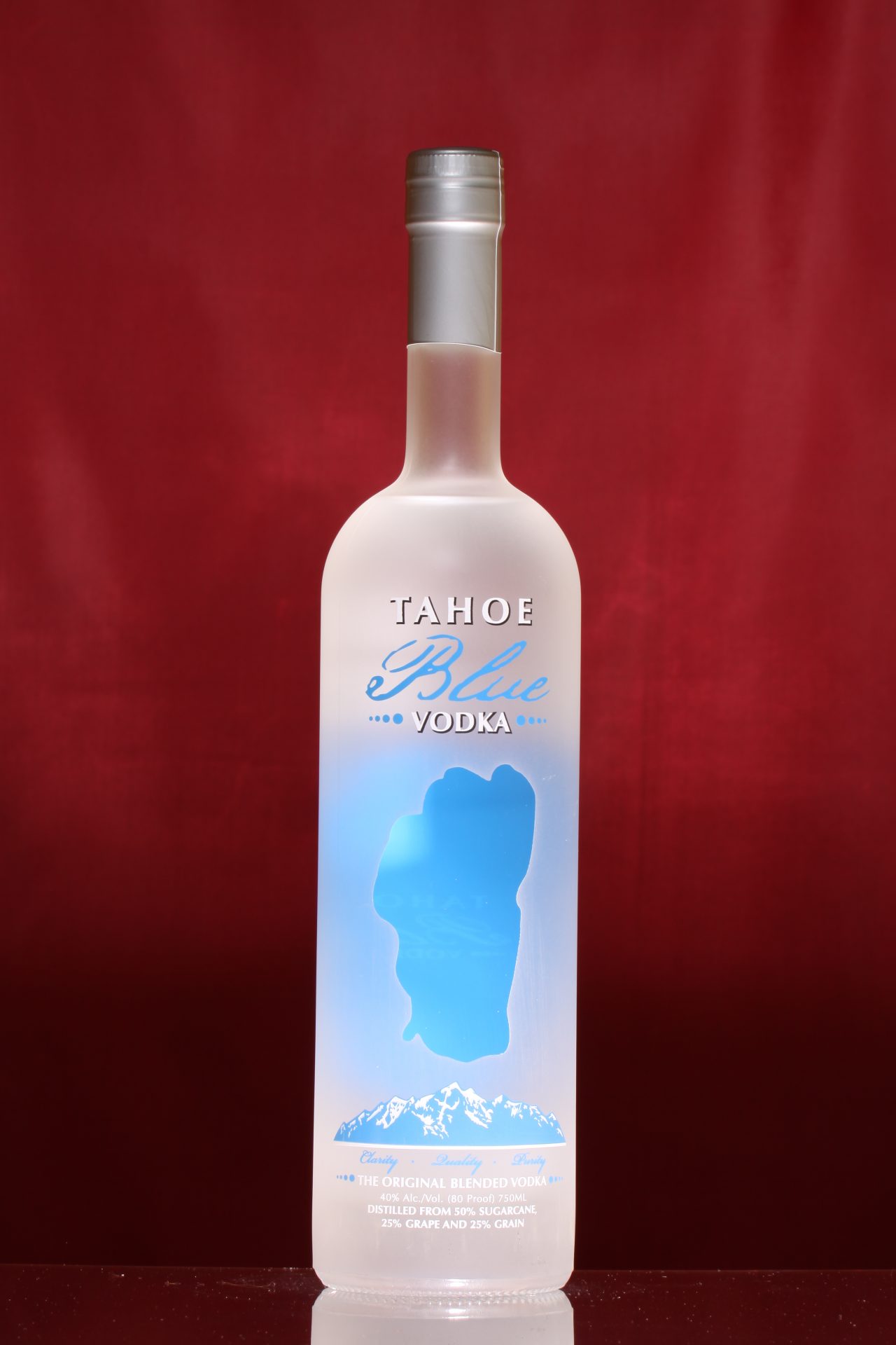 TAHOE BLUE VODKA The Liquor Collection