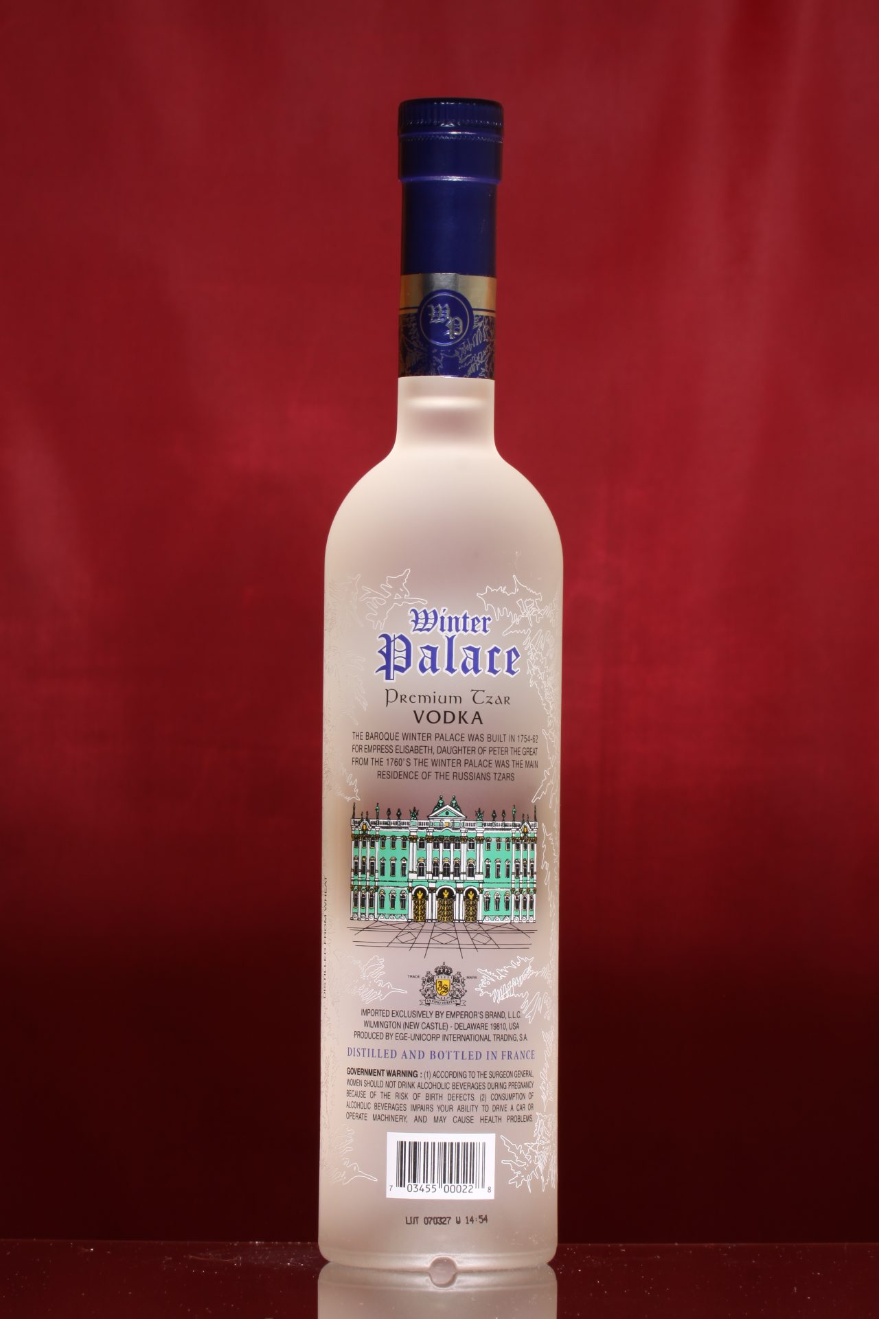 WINTER PALACE The Liquor Collection