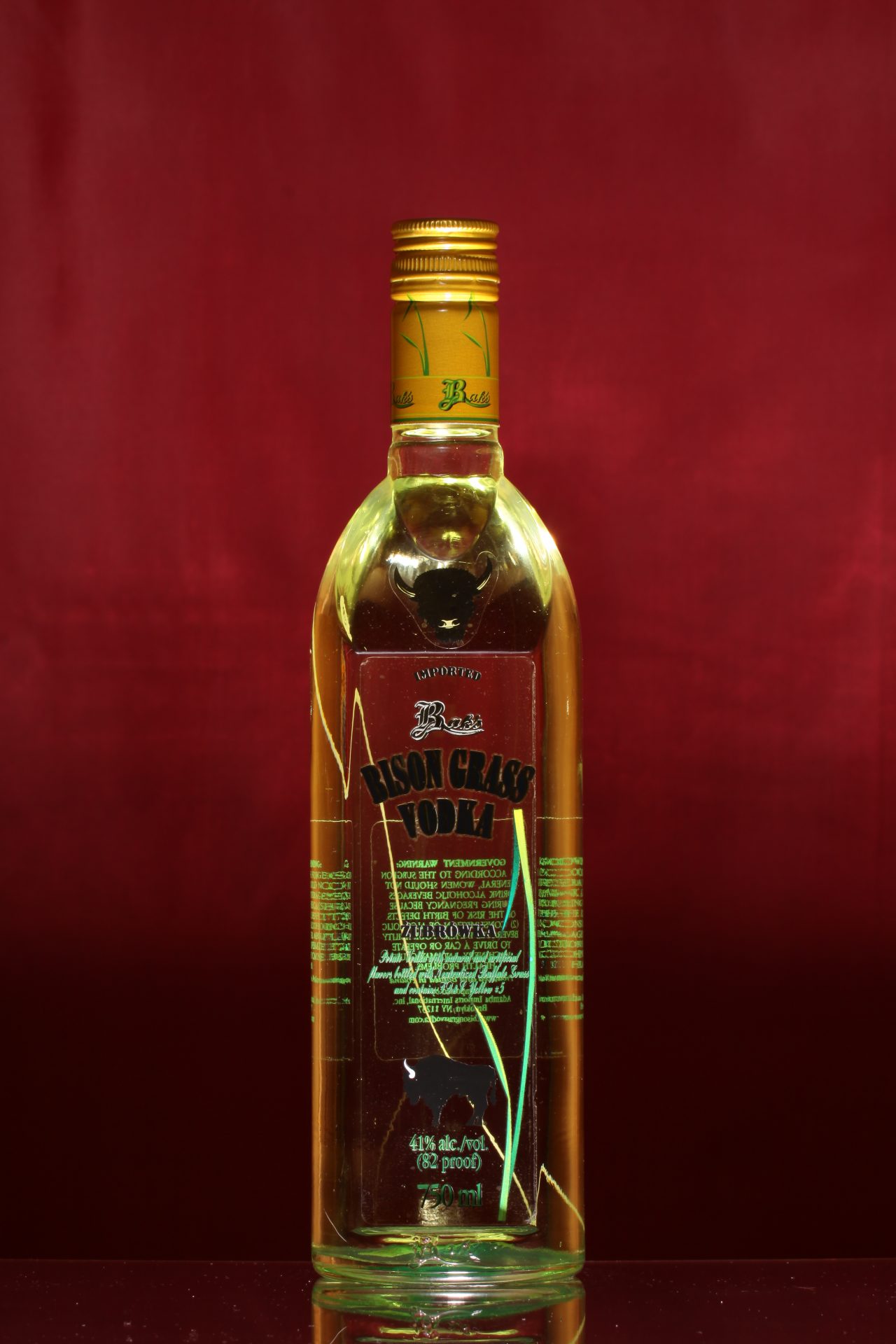 BISON GRASS VODKA The Liquor Collection