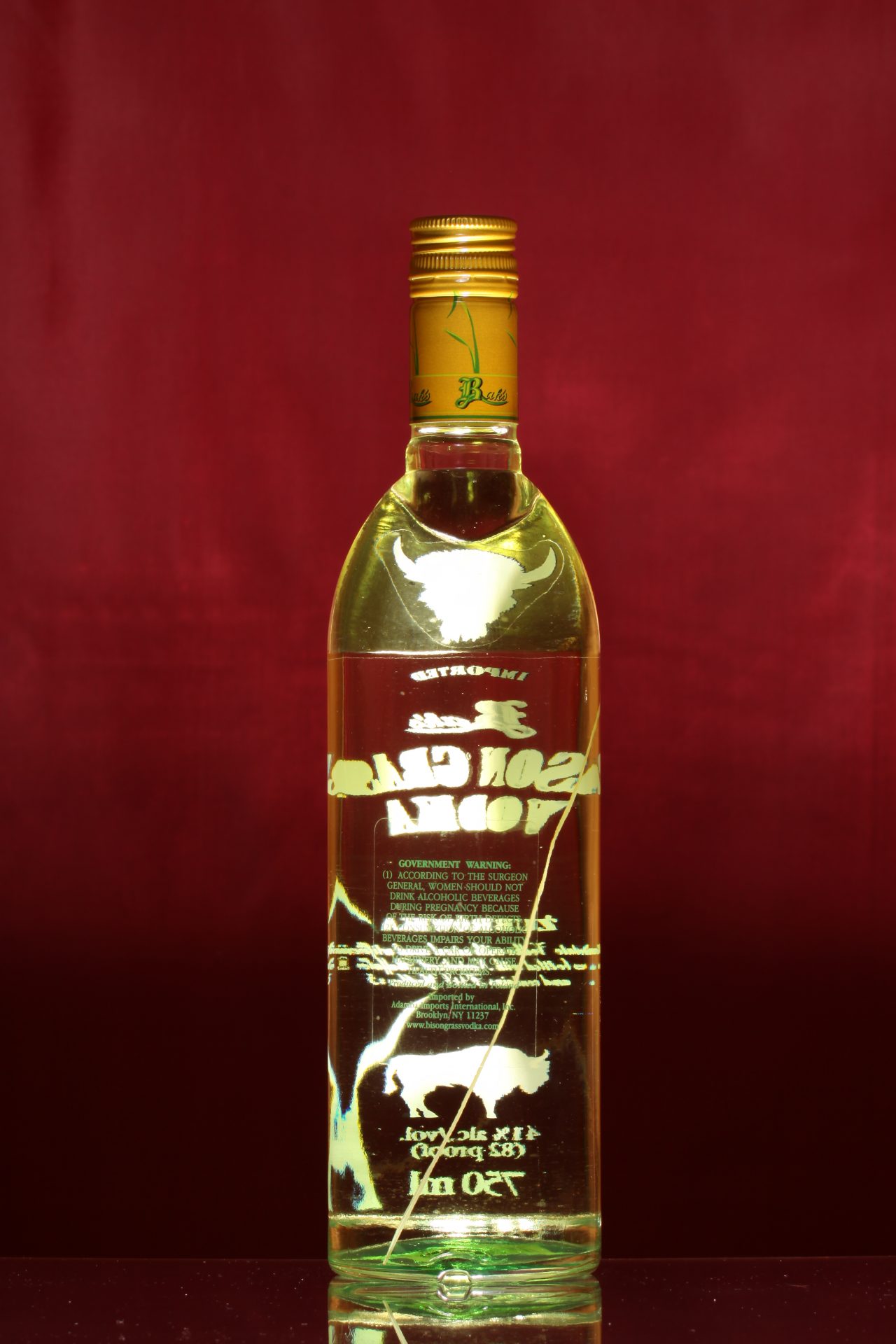 BISON GRASS VODKA The Liquor Collection