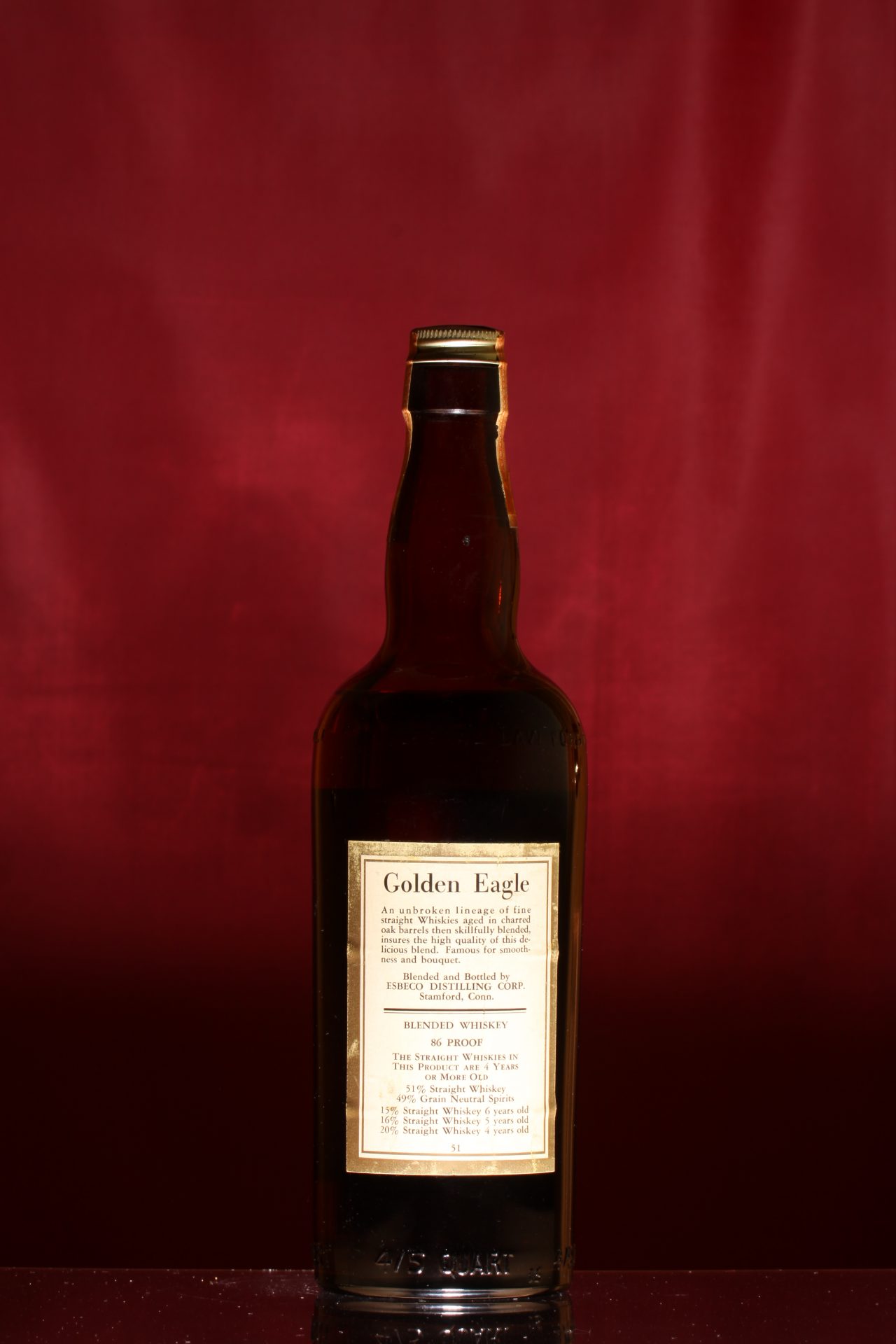 GOLDEN EAGLE The Liquor Collection