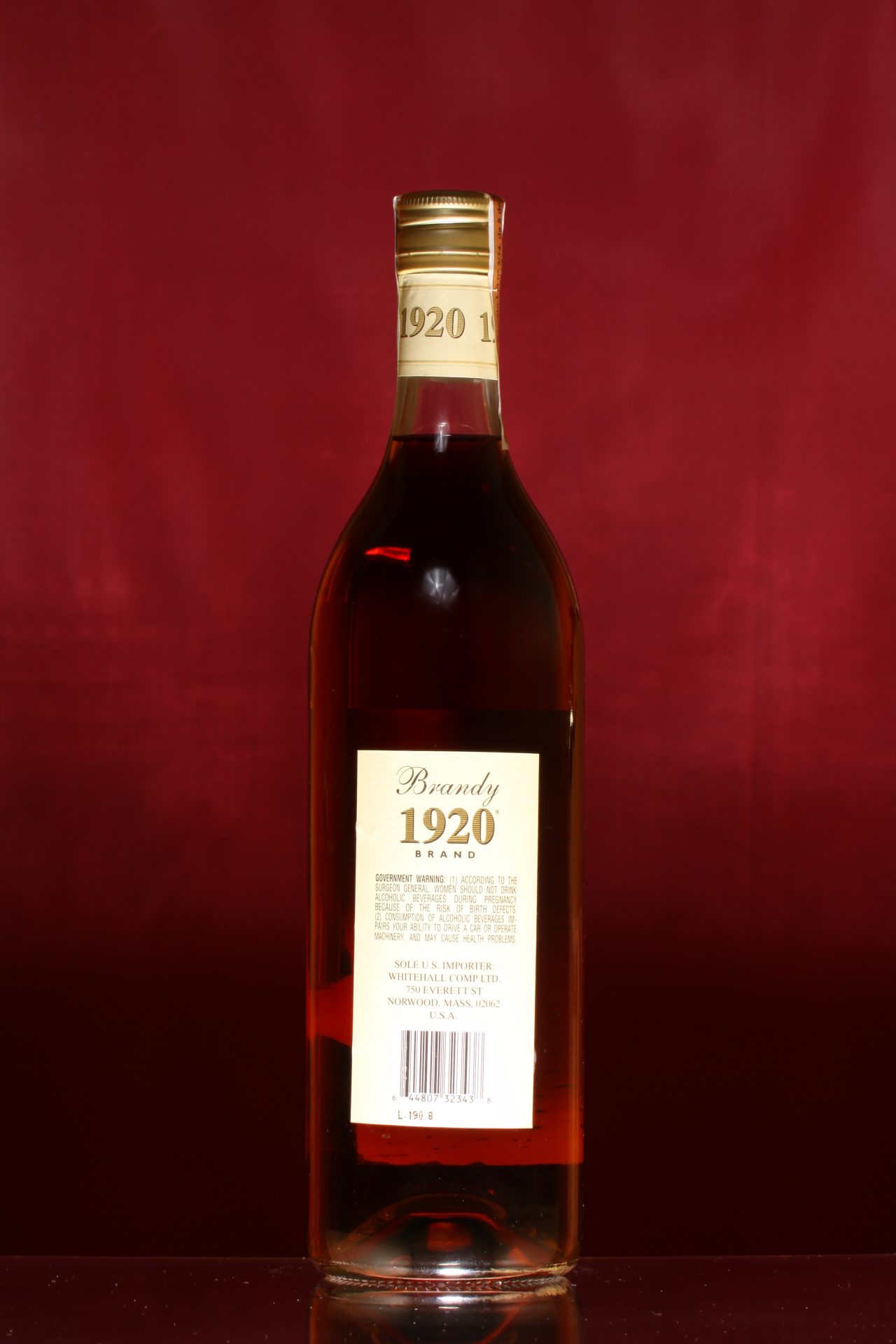 BRANDY 1920 The Liquor Collection