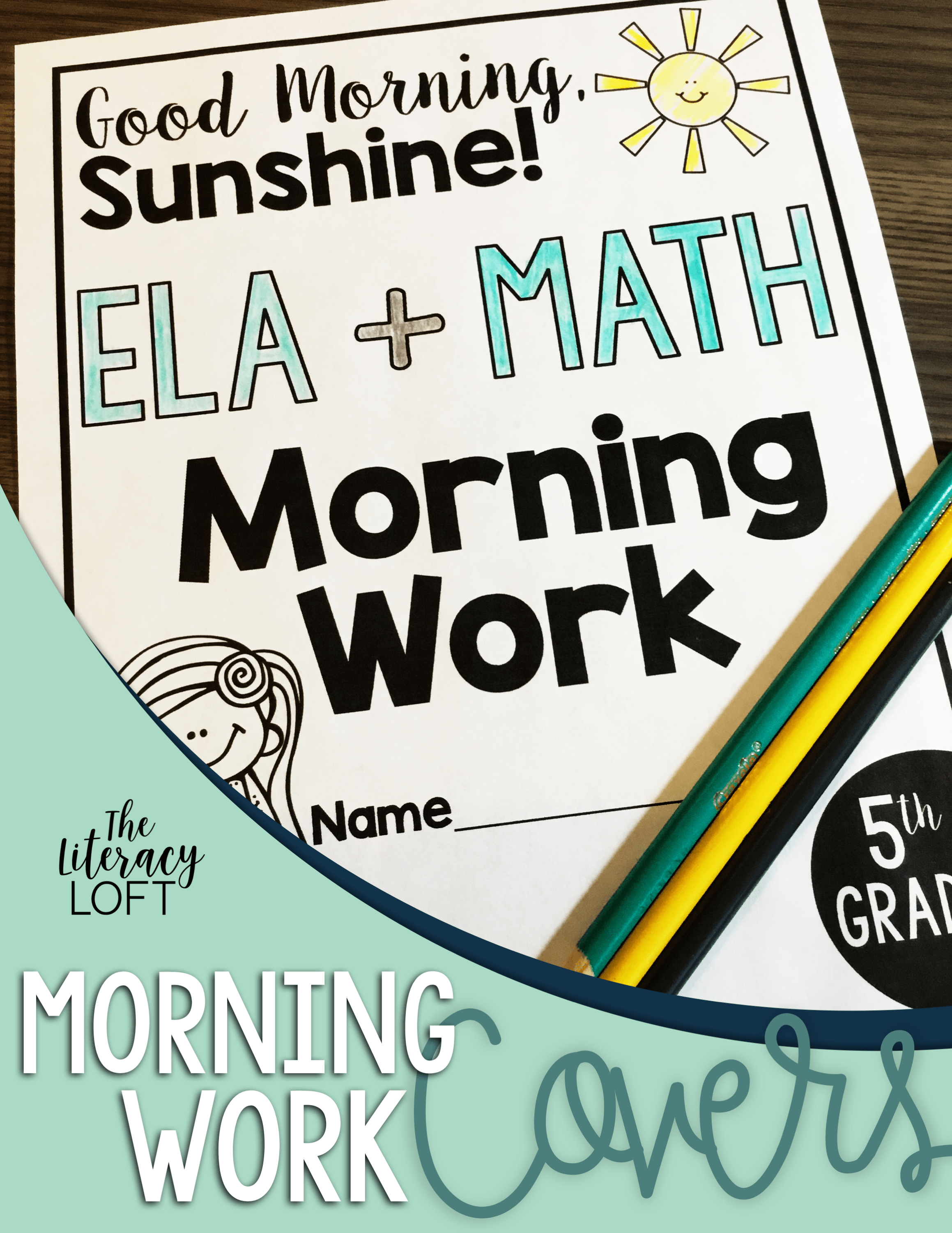 Morning Work Cover 5th Grade The Literacy Loft