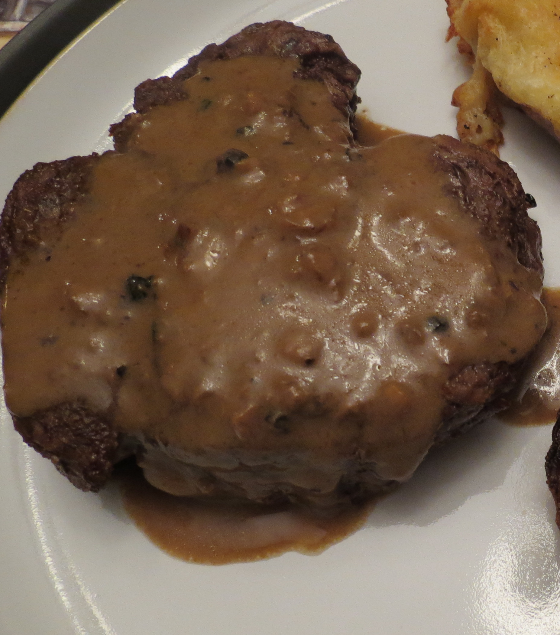 Steak with Peppercorn Sauce The Lit Kitchen