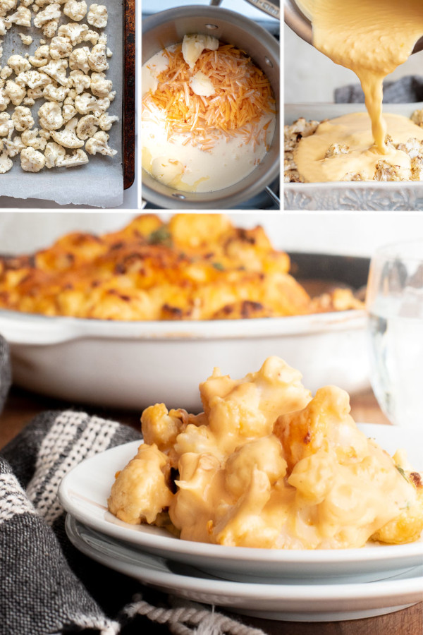 AMAZING Cheesy Cauliflower — Low Carb + Crazy Easy