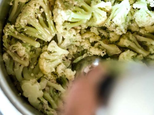 how to mash the topping for low carb shepherd's pie