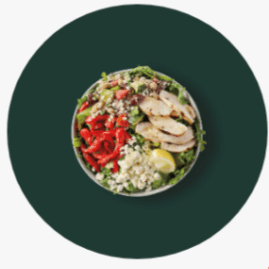 keto taco bell - chicken power bowl