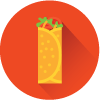low carb wraps icon