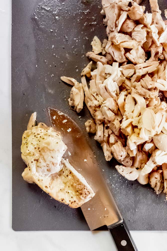 top view of keto ramen noodles ingredients