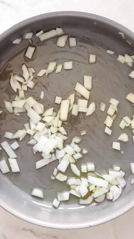 top view of healthy spaghetti squash casserole ingredient