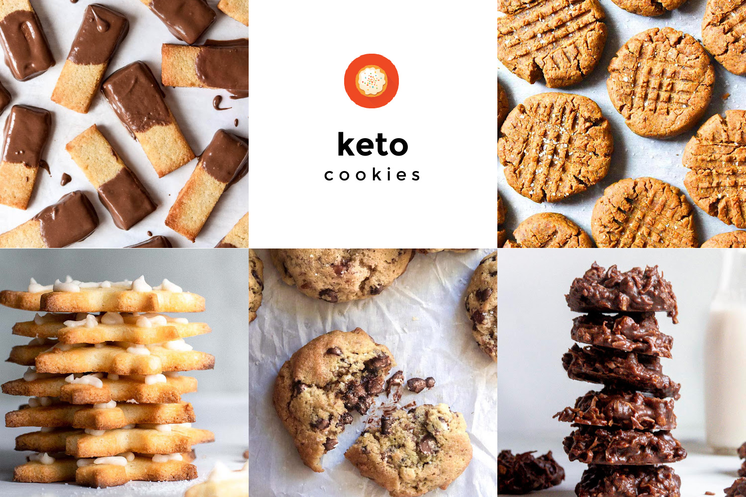45 Low Carb Desserts bring flavor and indulgence without the carbs to keep the festivities going all holiday long! #lowcarbdesserts #ketodesserts Keto cookies