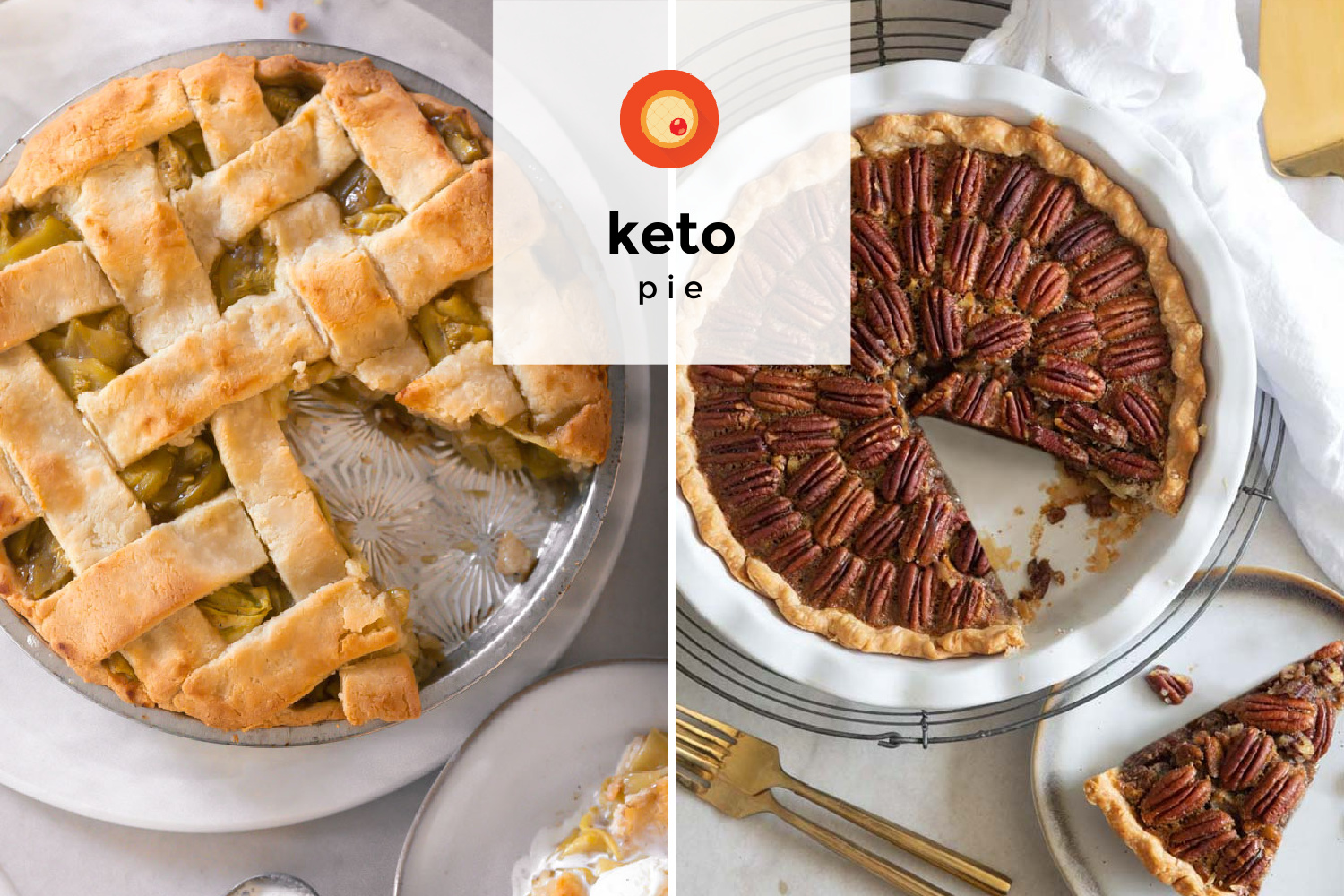 45 Low Carb Desserts bring flavor and indulgence without the carbs to keep the festivities going all holiday long! #lowcarbdesserts #ketodesserts keto pie
