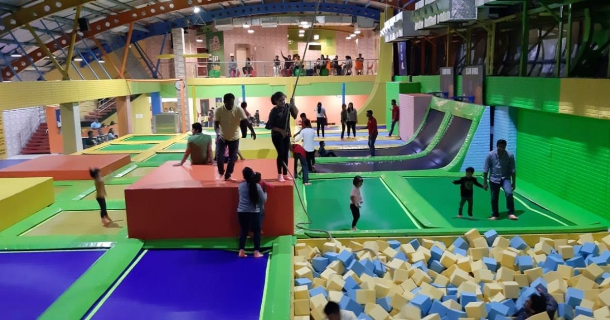 Gujarat's largest trampoline park Skyjumper is now open in Ahmedabad