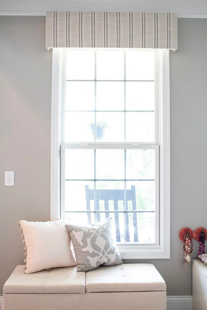 Easy DIY Window Cornice You Need to Make Now | The Lived-In Look