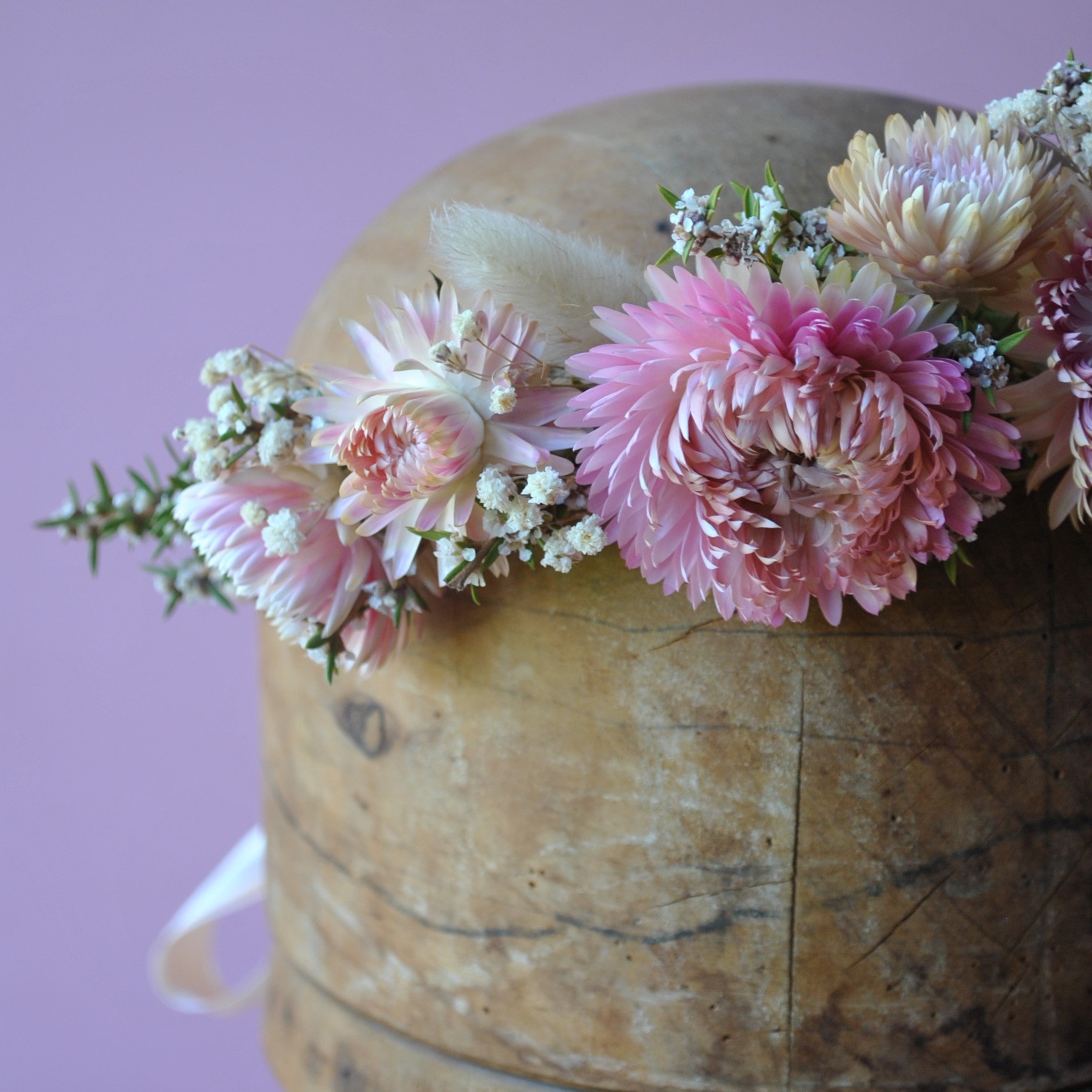 Dried Flower Crown The Local Bunch