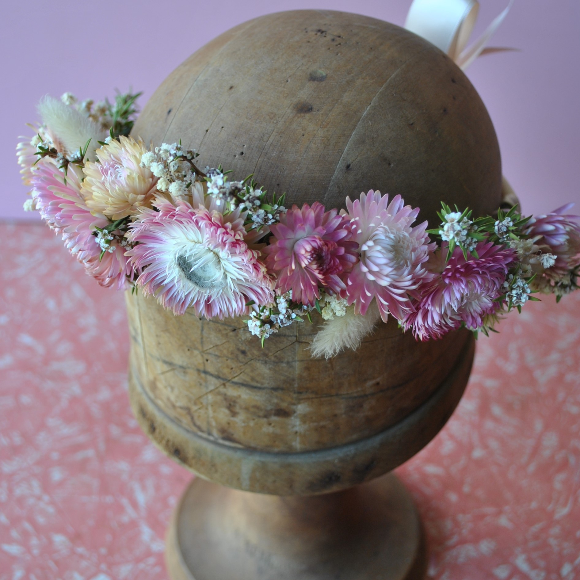 Dried Flower Crown The Local Bunch