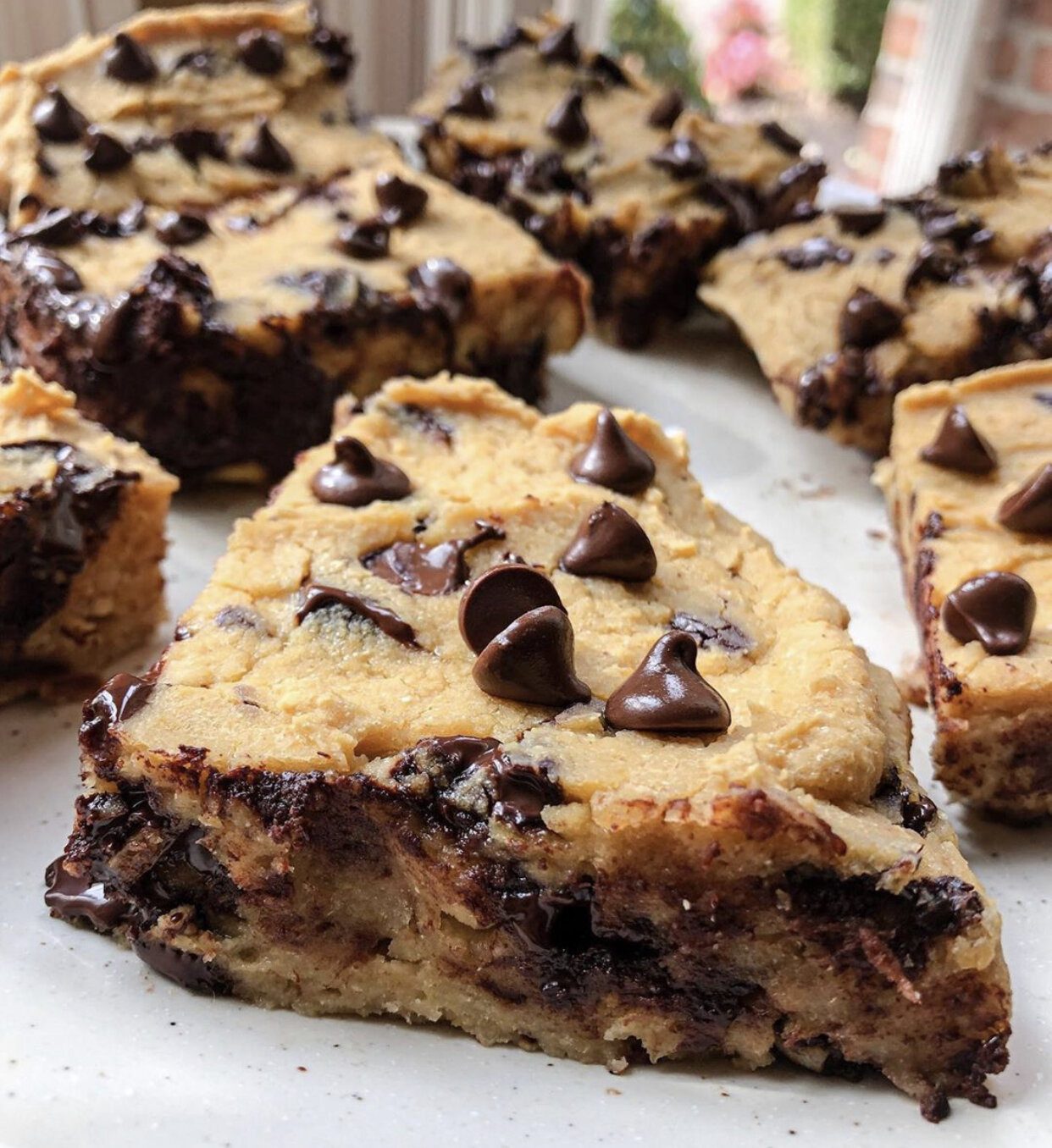 Healthy Chickpea Blondies from Ali Landry! The Milton Moms