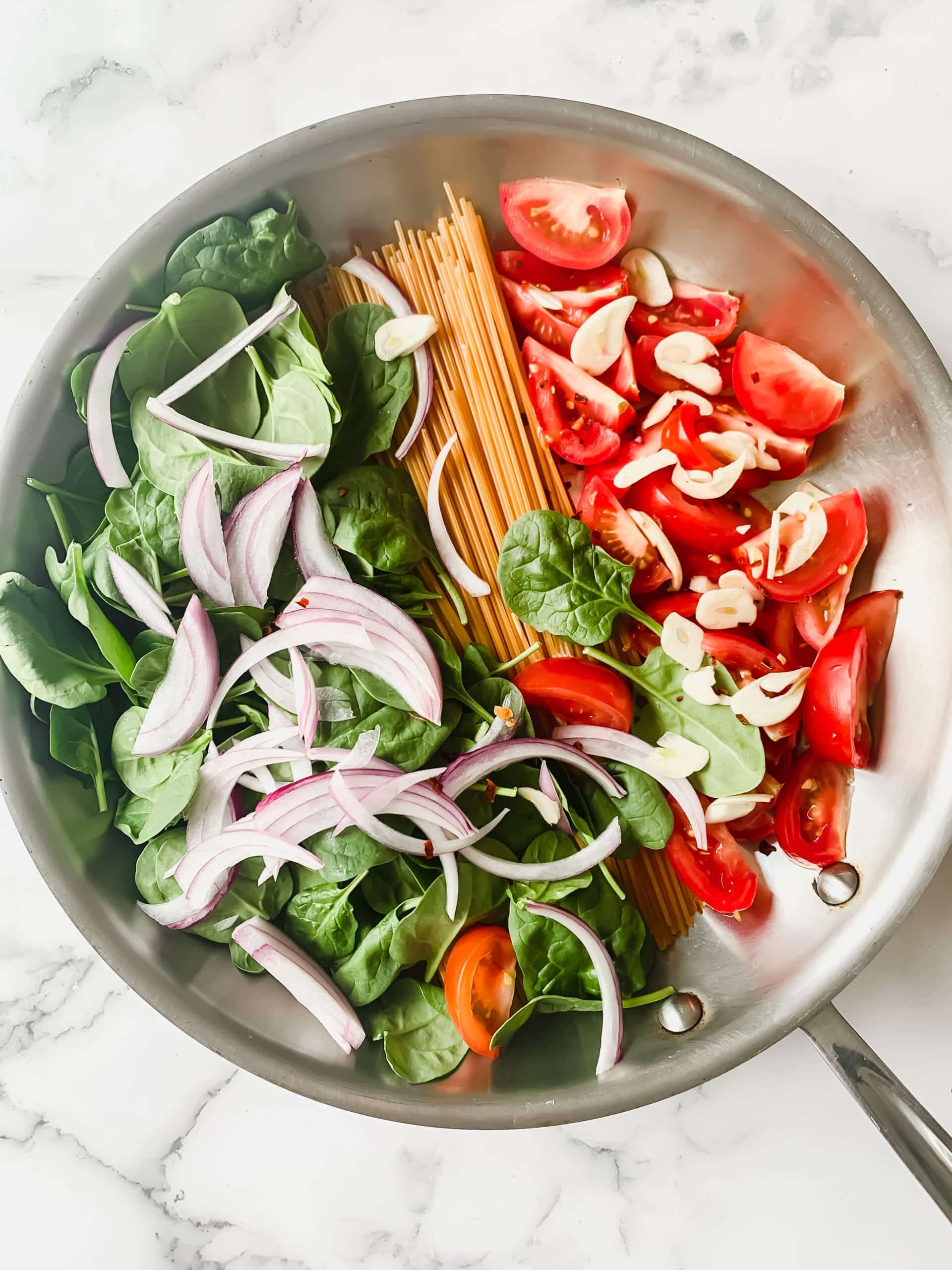 Easy Dinner One Pan Skillet Spaghetti Lakeway Moms Network